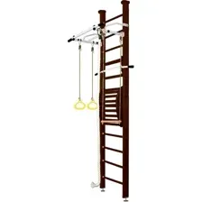 Детский спортивный комплекс Kampfer Helena Maxi Ceiling Высота (шоколадный/белый антик)