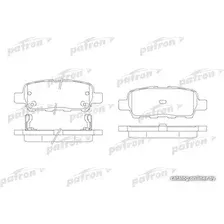 Тормозные колодки Patron PBP1693