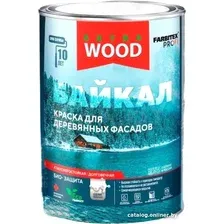 Краска Farbitex Profi Wood Extra для фасадов/интерьеров Байкал 0.75 мл (сибирский кедр)