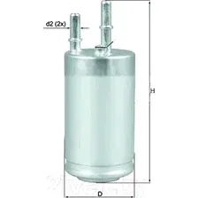 Топливный фильтр Mahle Knecht KL705