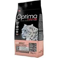 Сухой корм для кошек Optimanova Cat Adult Salmon & Potato 2 кг