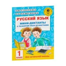 Русский язык. Мини-диктанты с разбором всех орфограмм. 1 класс