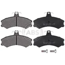Тормозные колодки дисковые передняя ось A.B.S. 37780