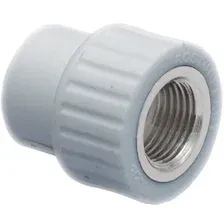 Муфта комбинированная РосТурПласт 15803, ПП 32х1 1/4", серая