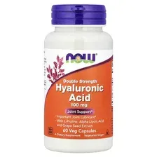 Hyaluronic Acid 100 mg, 60 капс