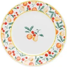 Тарелка обеденная Oxford Flamingo Fruits 90521 SC02-9410