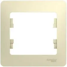 Рамка Schneider Electric Glossa GSL000201 (бежевый)