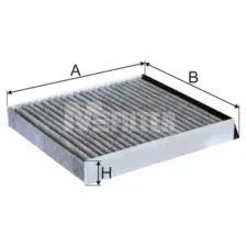 Салонный фильтр MFILTER K 9051C