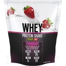 Протеин POWER PRO Whey Shake PP982124 (900г, клубника)