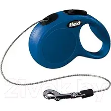 Поводок-рулетка Flexi New Classic Cat FLX163 3м (голубой)