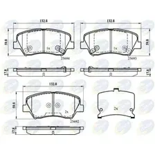 Комплект тормозных колодок, дисковый тормоз COMLINE CBP32152