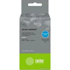 Картридж CACTUS CS-MC-500595WT (аналог Brady MC-500595WT)