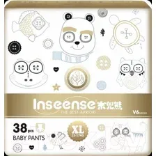 Трусики-подгузники Inseense Супертонкие V6 XL 12-17 кг Ins38gold (38 шт)