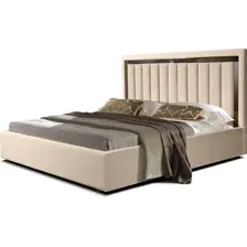 Двуспальная кровать ФорестДекоГрупп Софи 1 160x200 без ПМ (Veluta Lux 18)