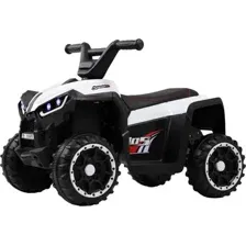 Детский квадроцикл RiverToys K004PX (белый)