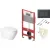 Унитаз подвесной Saniteco KW-9009W + TECE 9400414