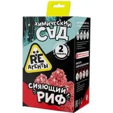 Набор для опытов Re-Агенты Сияющий риф и Химический сад EX049T