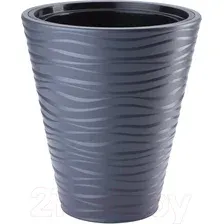 Кашпо Form-Plastic Sahara Dunes 2720-014 (антрацит)
