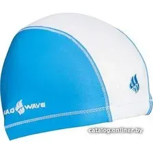 Шапочка для плавания Mad Wave Lycra Doutone (голубой)