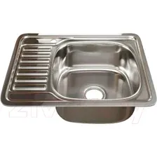 Мойка кухонная Mixline R 535618 (с сифоном)