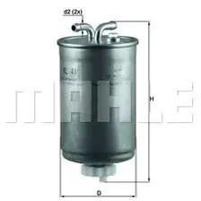 Топливный фильтр Mahle Knecht KL41