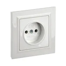 Розетка IEK Brite BR-R10-10-K01-F (белый)