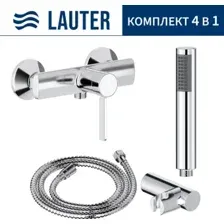 Смеситель Lauter Art 21CK9680C + 21СКFG80101C + 21S10048 + 21CKFS90120