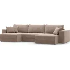 П-образный диван Mio Tesoro Конте 036 ПТД (Germes Beige)