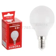 Лампа светодиодная E14 AURORA STARTUL G45 9 Вт 4500K (A200-023)