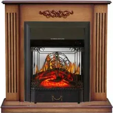 Каминокомплект Смолком Lumsden  Majestic-s Lux BL LT  (дуб антик)