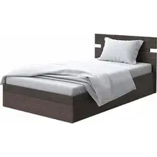 Кровать PROxSON Milton с ПМ 80x190 (дуб кантербери/ясень шимо темный)