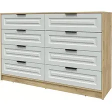 Комод Интерлиния Концепт КТ-К157 Деко (дуб золотой/грей)