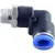 Фитинг RockForce Фитинг угловой для пласт. труб 4 мм 1/8" RF-SPL04-01