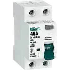 Устройство защитного отключения Schneider Electric DEKraft УЗО-03 14209DEK