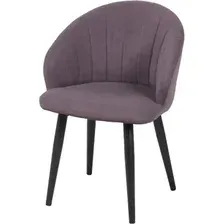 Стул Моника СРП-050, велюр Dream plum сливовый/муар черный, СоюзРегионПоставка