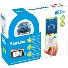 Автосигнализация StarLine A63 2CAN+2LIN Eco V2