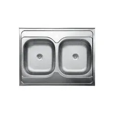 Кухонная мойка Kromevye N 232 (80х60 / матовый)