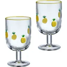Набор стаканов для воды и напитков Lefard Fruity Pineapple 685-133 (2 шт)