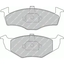 Тормозные колодки дисковые передняя ось FERODO FDB1101
