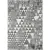 Ковер для жилой комнаты Sahan Alvita 8333A-S-GREY-CREAM K25 (1x2)