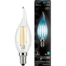 Светодиодная лампочка Gauss E14 5Вт 4100К 104801205 (10 шт)