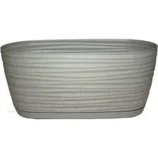 Кашпо Formplastic Sahara Petit / 3110-055 (светло-серый)