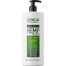 Кондиционер для волос Epica Professional Hemp therapy Organic, для роста волос, 1 л