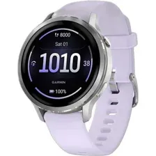 Умные часы Garmin Venu 4 41 мм (серебристый/сиреневый)