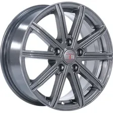 Литые диски Alcasta M64 17x7" 5x114.3мм DIA 66.6мм ET 37мм Graphite
