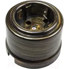 Розетка Bironi B1-101-25, брозна