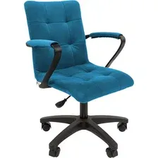 Офисное кресло CHAIRMAN 030 (ткань, T-75 бирюзовый/пластик)