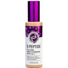 Тональный крем Enough 8 Peptide Full Cover Perfect Foundation SPF50+ PA+++ тон 21