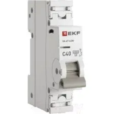 Выключатель автоматический EKF PROxima ВА 47-63N / M636140C
