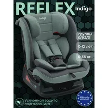 Автокресло INDIGO Reflex / AY913 (зеленый/серый)